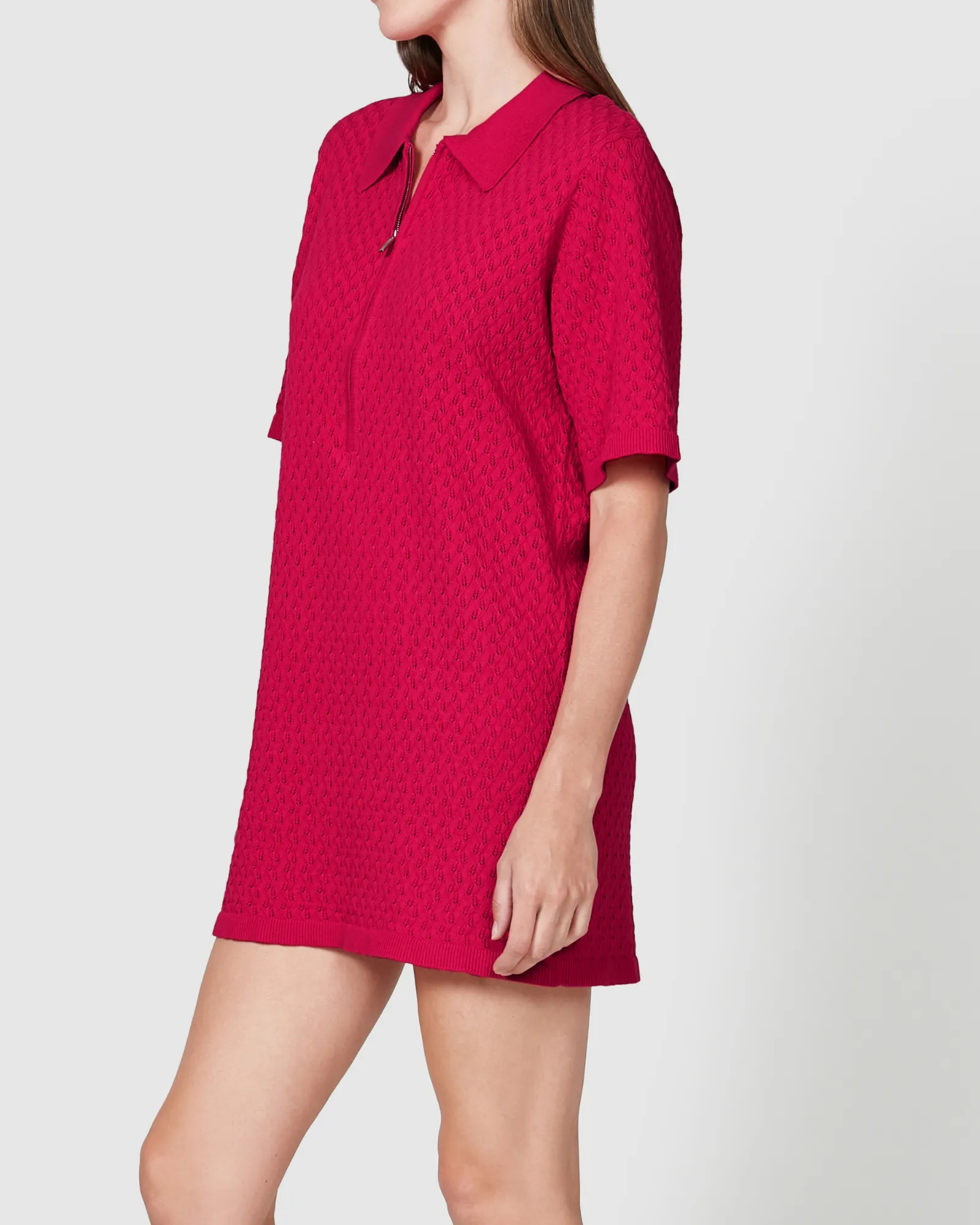 Marseille Dress - Fuchsia