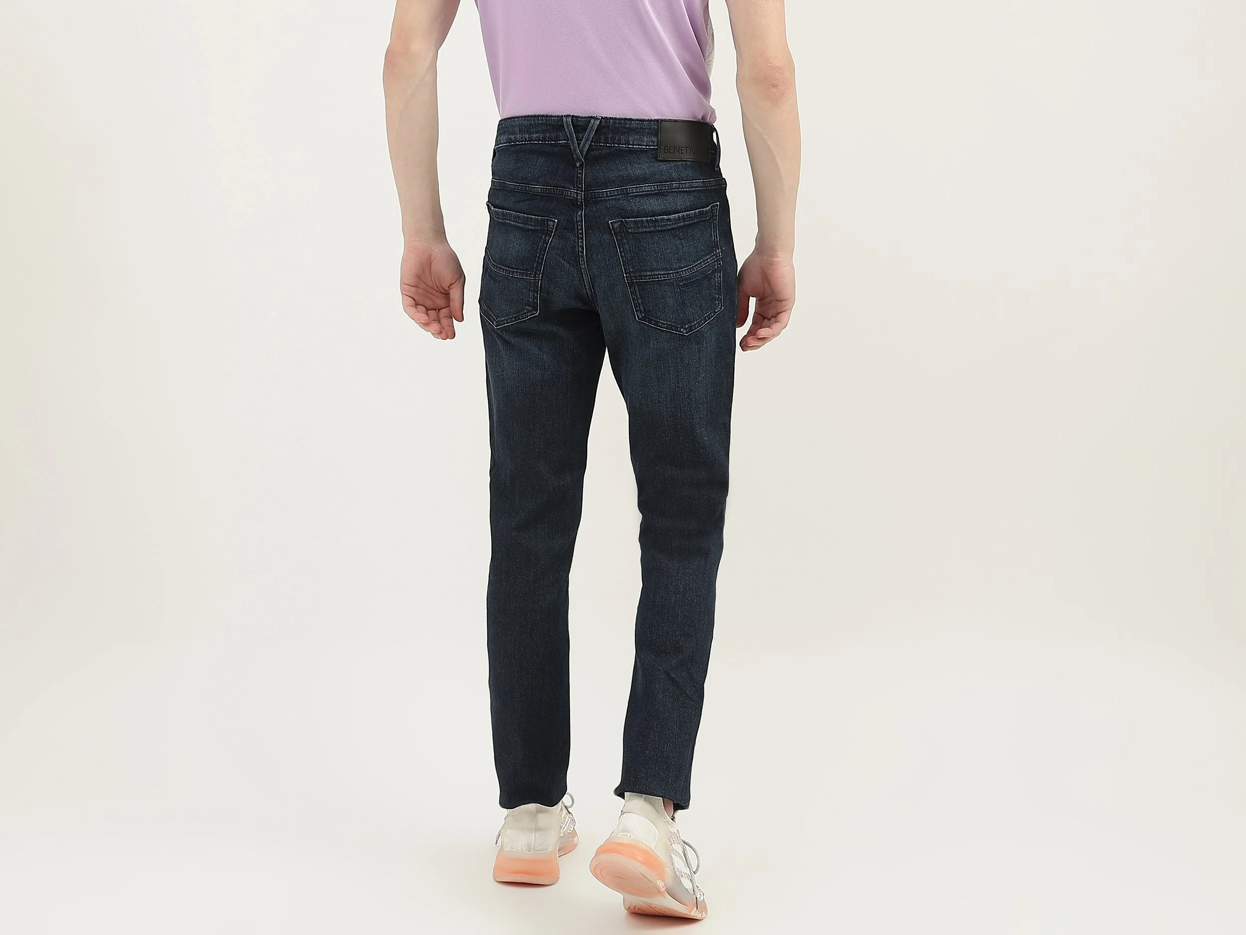 Men Solid Skinny Fit Jeans