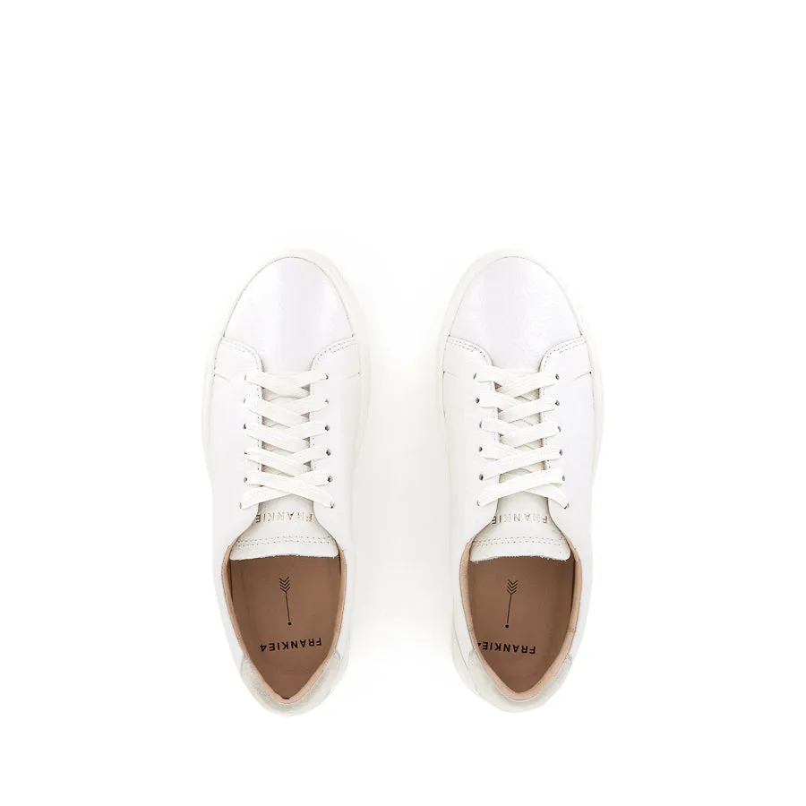 MIM IV - WHITE SUEDE LEATHER