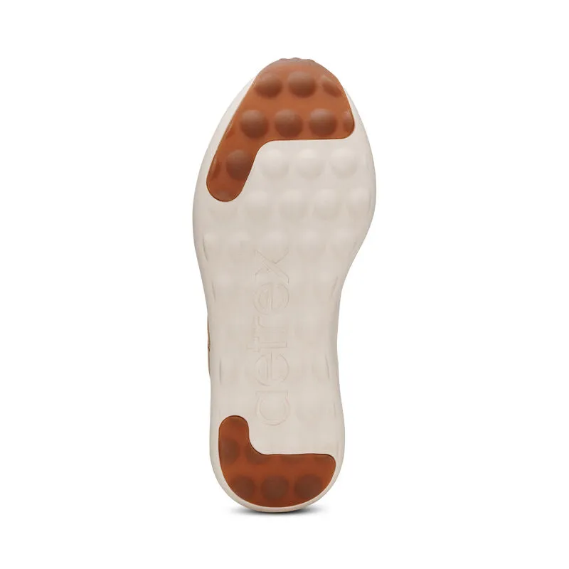 Molly Lace Up Sneakers - Tan - AF201