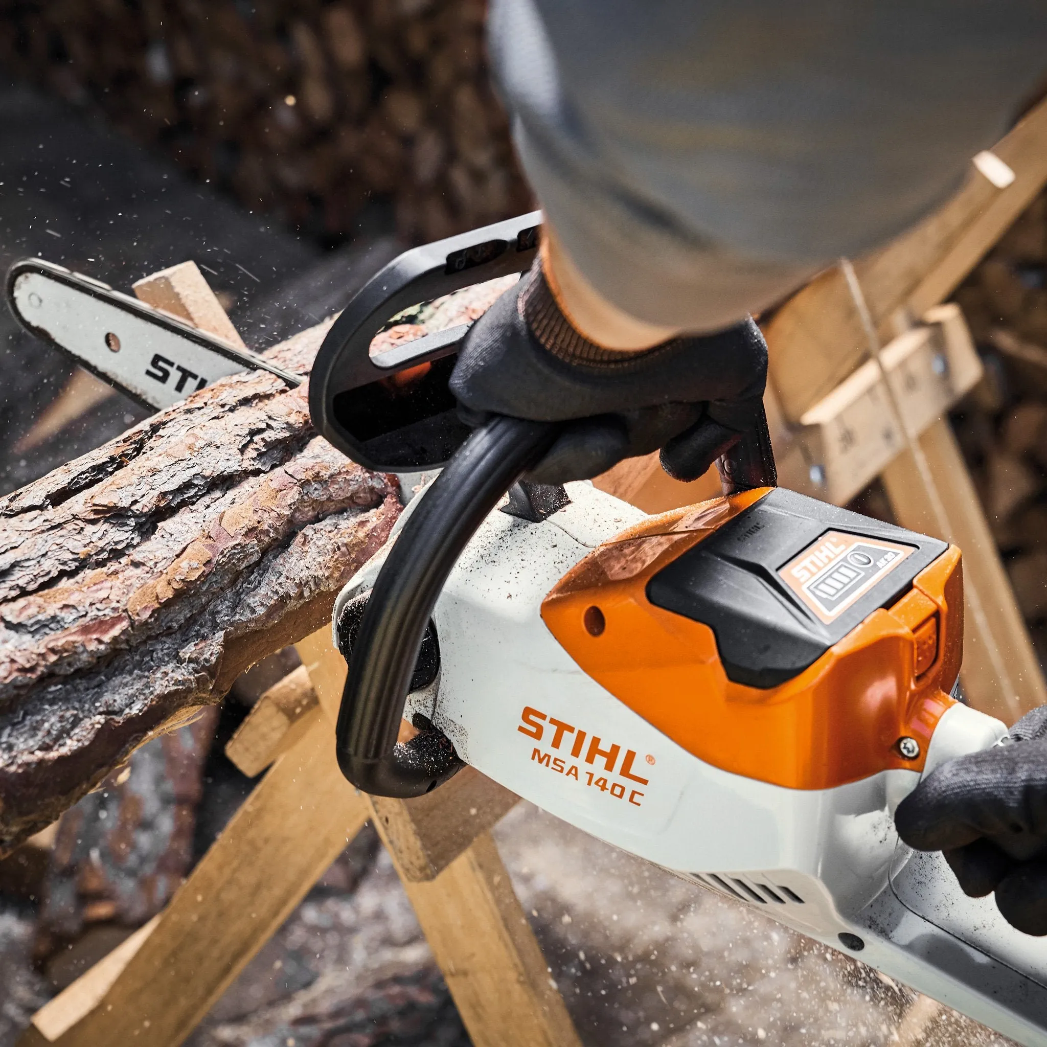 MSA 70 C-BQ Battery Chain Saw with 12" Bar