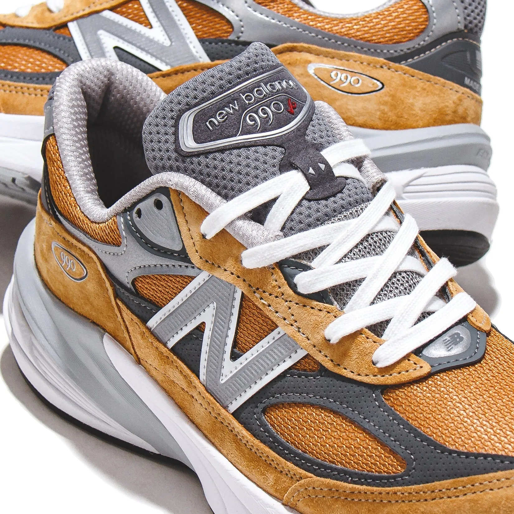 New Balance Unisex 990v6 Wheat Made In USA U990TN6