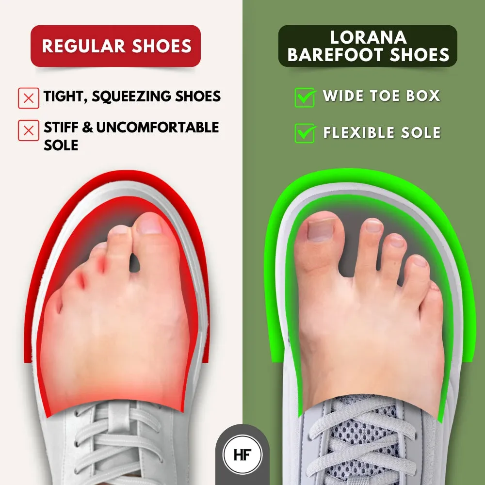 [NEW] Lorana Sneakers – Ergonomic Barefoot Shoes for Everyday Wear (Unisex)