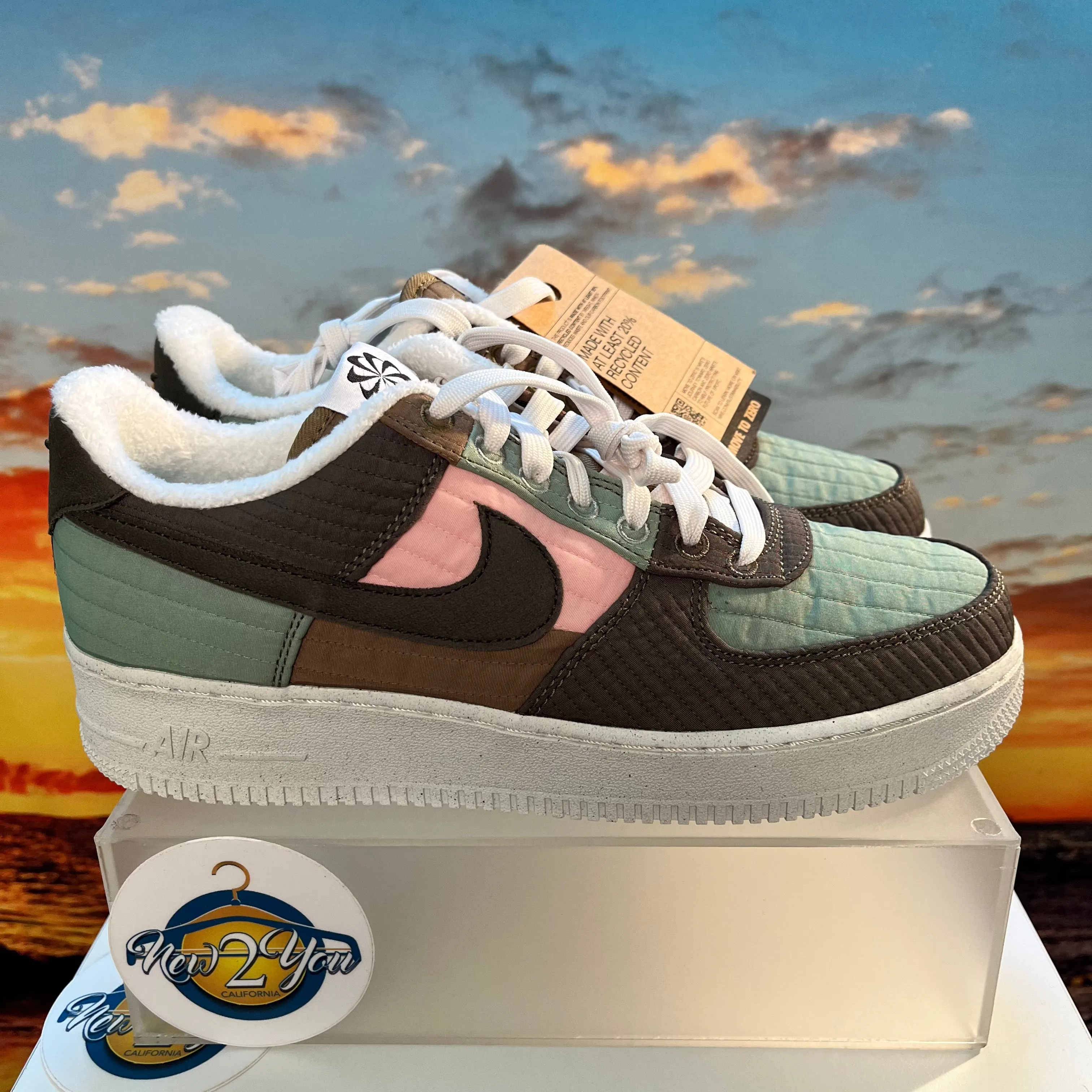 Nike Air Force 1 07 LX Low Toasty Oil Green