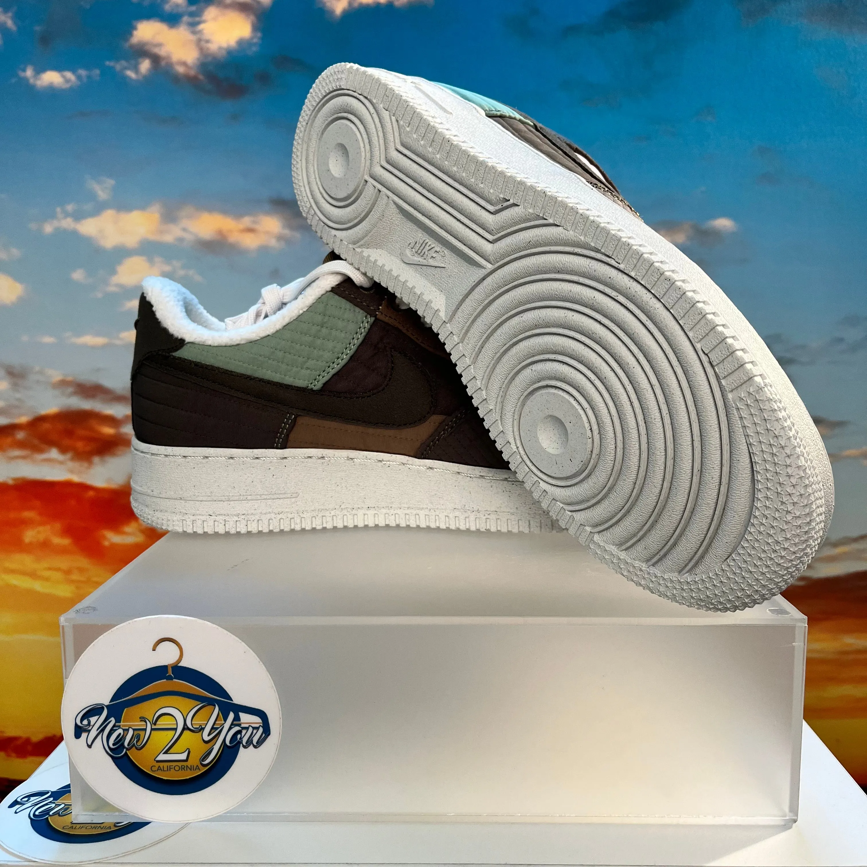 Nike Air Force 1 07 LX Low Toasty Oil Green