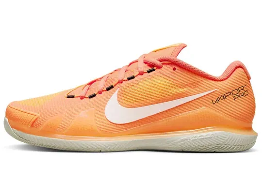 Nike Air Zoom Vapor Pro Orange Trance/White Men's Tennis Shoes - 2022 NEW ARRIVAL