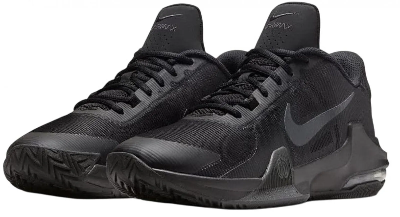 Nike Mens Air Max Impact 4 Basketball Shoes Black / Anthracite-off Noir 10
