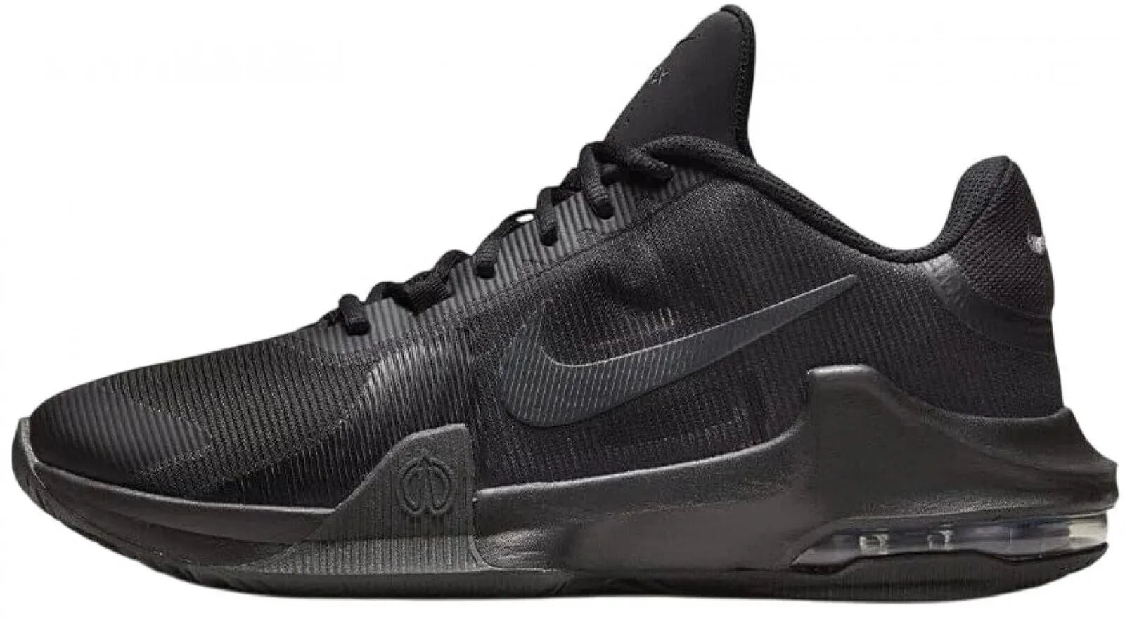 Nike Mens Air Max Impact 4 Basketball Shoes Black / Anthracite-off Noir 10
