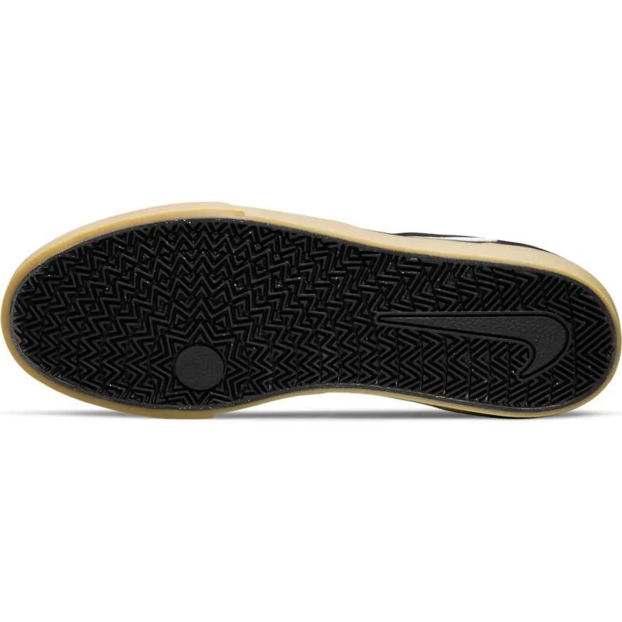 Nike SB Chron 2 shoes - Black/White/Gum