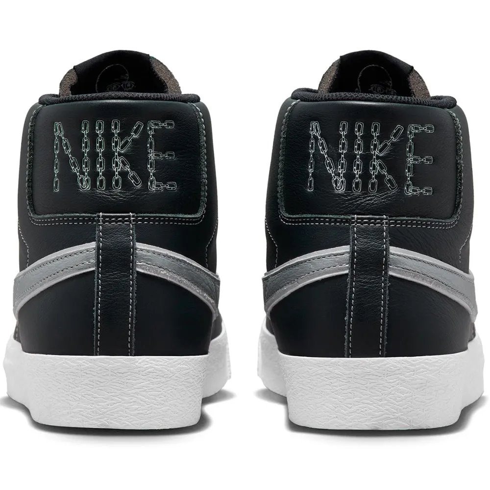 Nike SB Zoom Blazer Mid x Mason Silva Shoes Blackened Blue/Wolf Grey-Blackened Blue