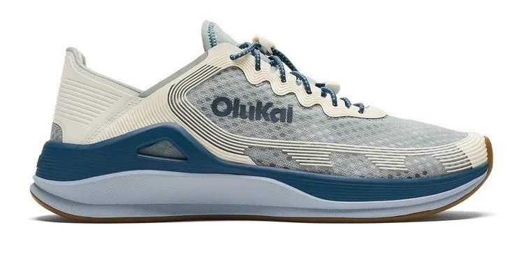Olukai 'Ahi Men’s Sneakers Shoes Blue Pearl / White Sand