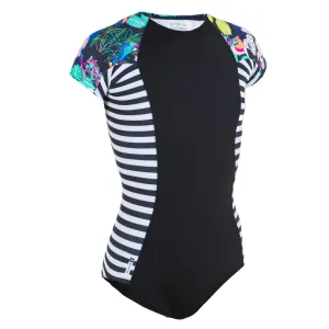 One-piece swimsuit - blue coral