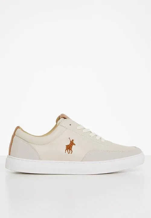 Polo Suede Contrast Sneaker Stone
