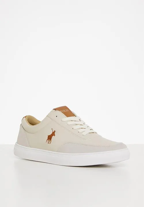 Polo Suede Contrast Sneaker Stone