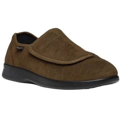 Propet Men Cush'N Foot M0202 (Brown Corduroy)