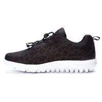 Propet Women TravelActiv Safari WAT102M (Black Cheetah)