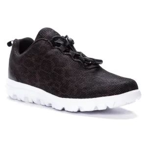 Propet Women TravelActiv Safari WAT102M (Black Cheetah)