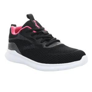 Propet Women TravelBound Pixel WAA232M (Black/Pink)