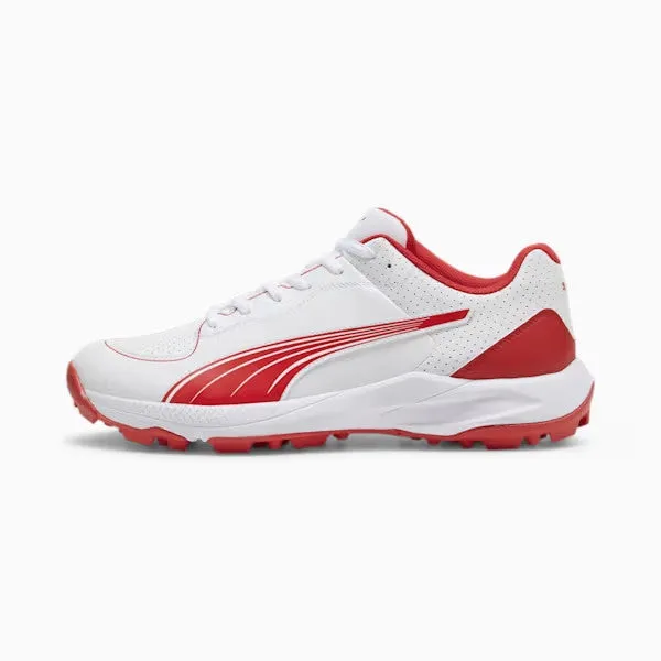 Puma 24 FH 10769901 Cricket Rubber Shoes Red White Size