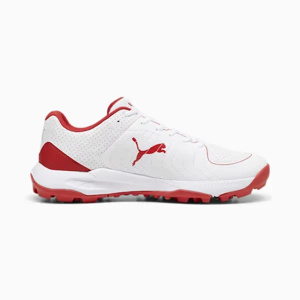 Puma 24 FH 10769901 Cricket Rubber Shoes Red White Size