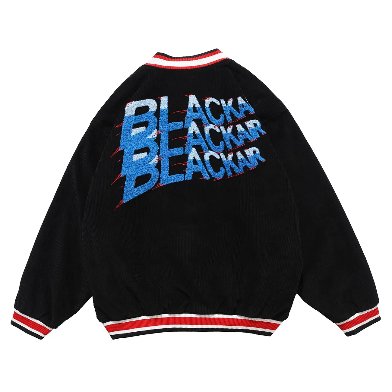 "BLACKAIR" Veste Bombers Baseball Teddy Gris - URB1™