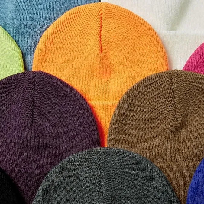 "CAPCUFF" Bonnet Gris Clair Streetwear - URB1™