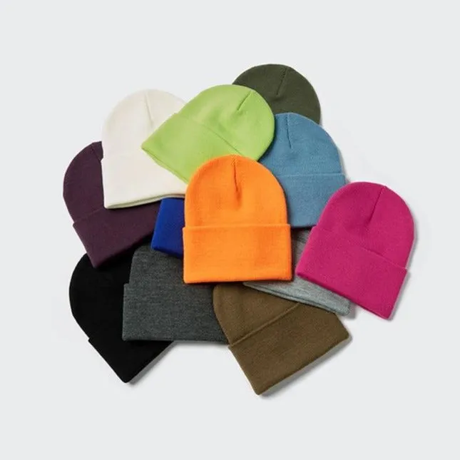 "CAPCUFF" Bonnet Gris Clair Streetwear - URB1™