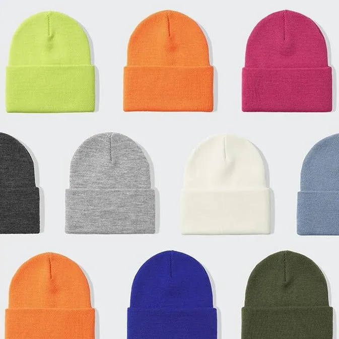 "CAPCUFF" Bonnet Gris Clair Streetwear - URB1™