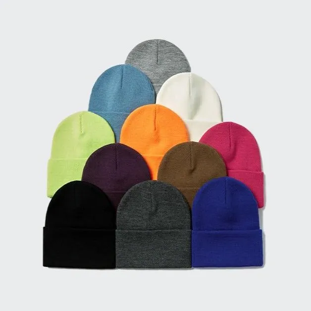 "CAPCUFF" Bonnet Gris Clair Streetwear - URB1™