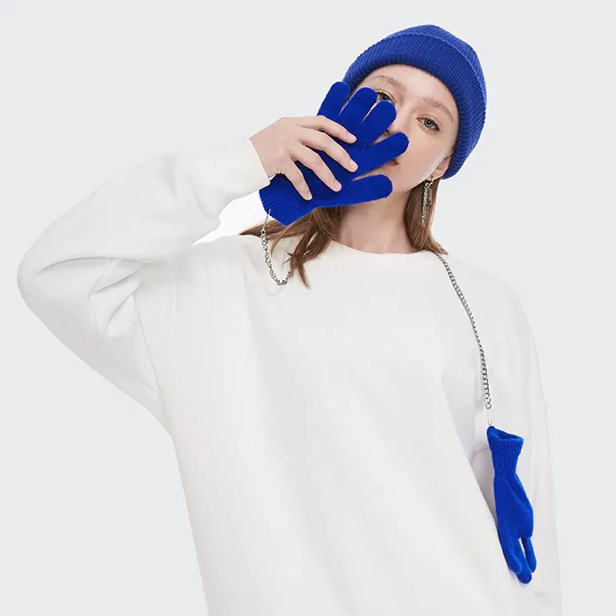 "CAPCUFF" Bonnet Gris Clair Streetwear - URB1™