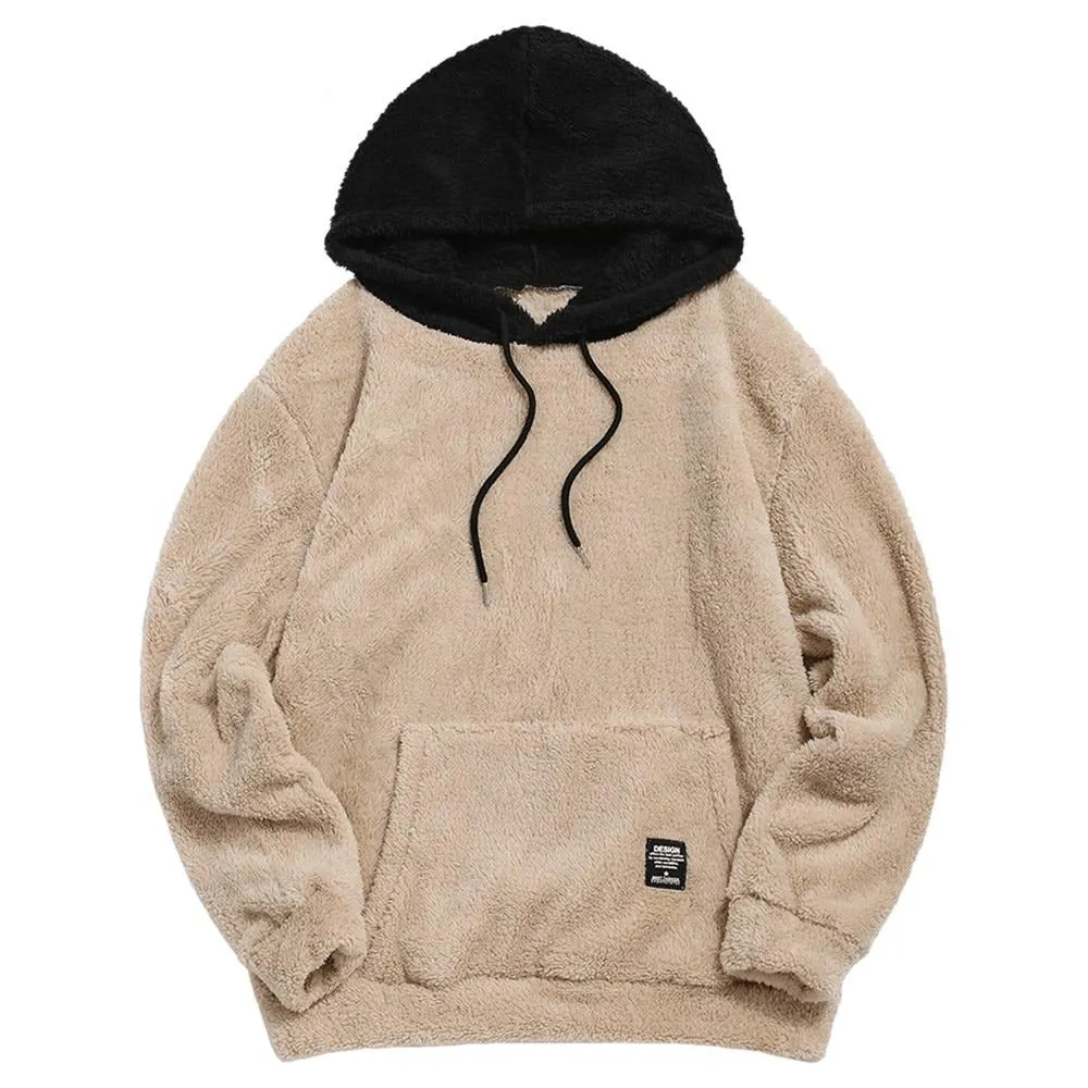 "DESIGN" Sweat-shirt Bleu Ciel Hoodie à capuche Molletonné - URB1™