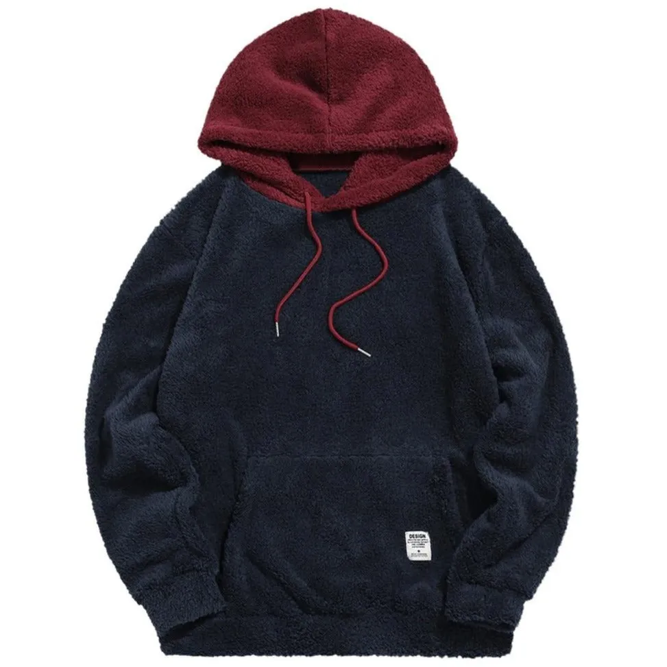 "DESIGN" Sweat-shirt Bleu Ciel Hoodie à capuche Molletonné - URB1™