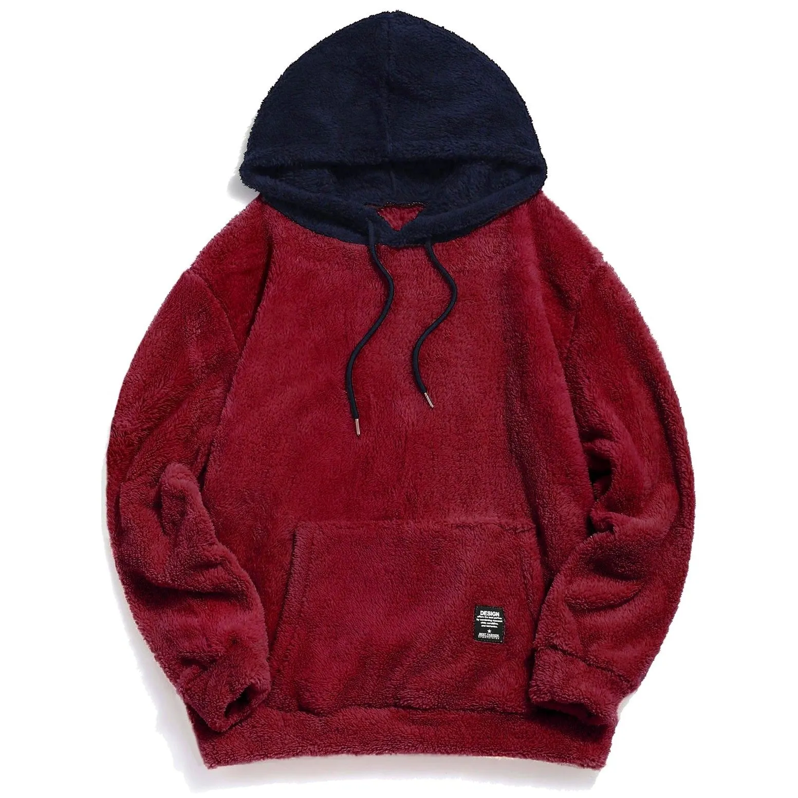 "DESIGN" Sweat-shirt Bleu Ciel Hoodie à capuche Molletonné - URB1™