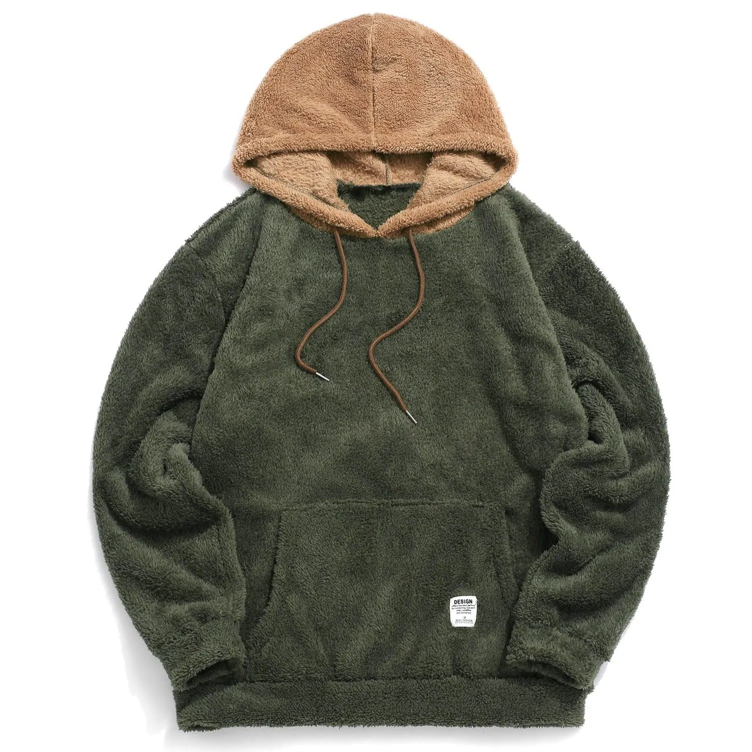 "DESIGN" Sweat-shirt Bleu Ciel Hoodie à capuche Molletonné - URB1™