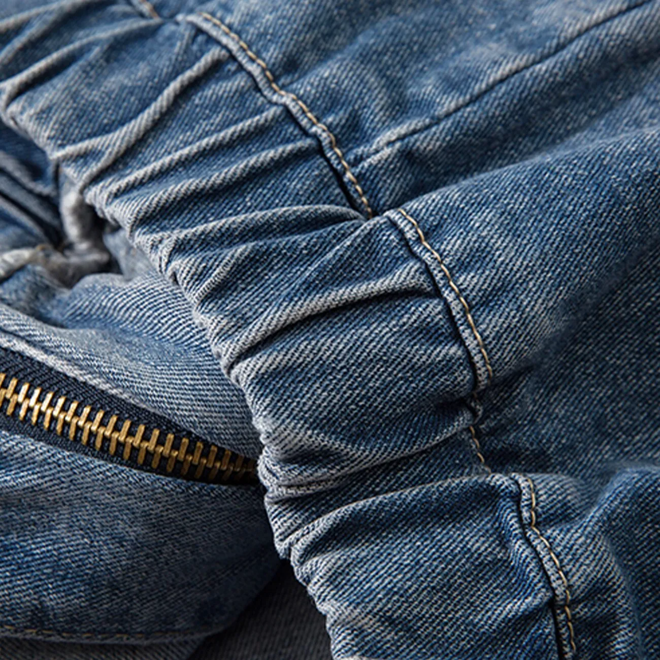 "FUCK" Veste en Jean denim Bleu - URB1™