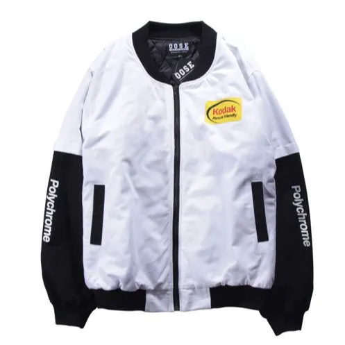 "KODAK" Veste Bombers Blanc - URB1™