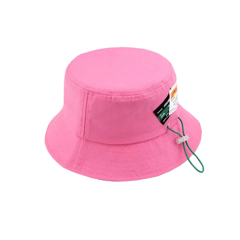 "RECORD" Chapeau Bob Noir Brodé Streetwear - URB1™