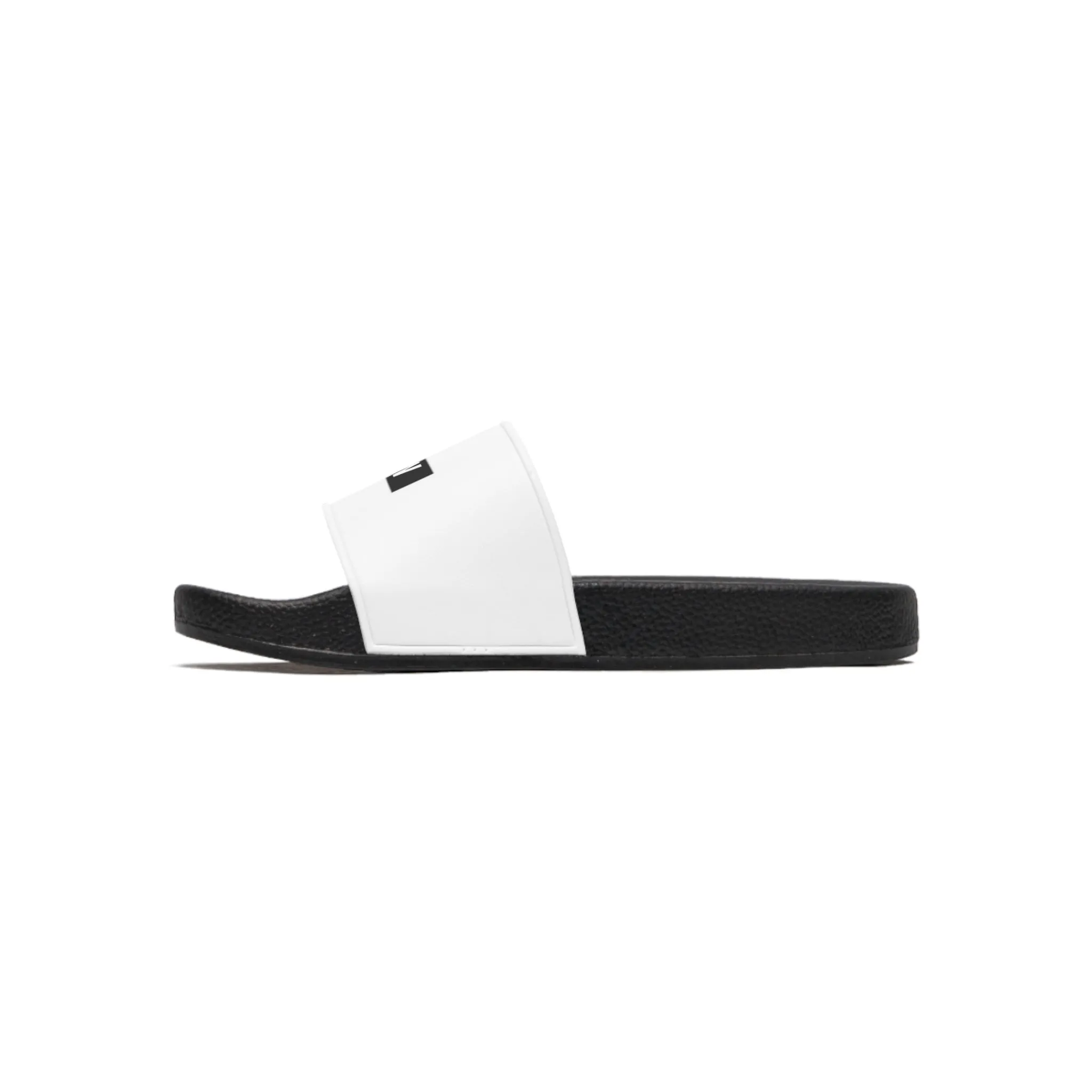 Raw Sushi "RAW STAMP" Slide Sandals white