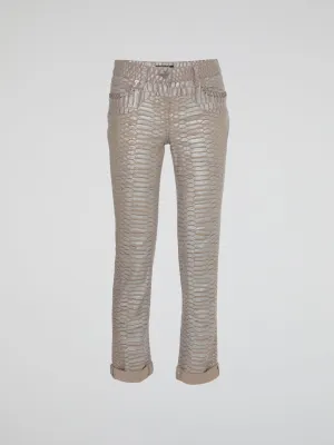 Reptilian Slim Fit Jeans