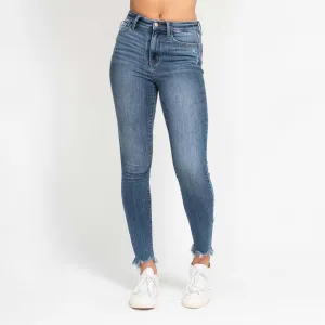 Shark Bite Skinny Jeans