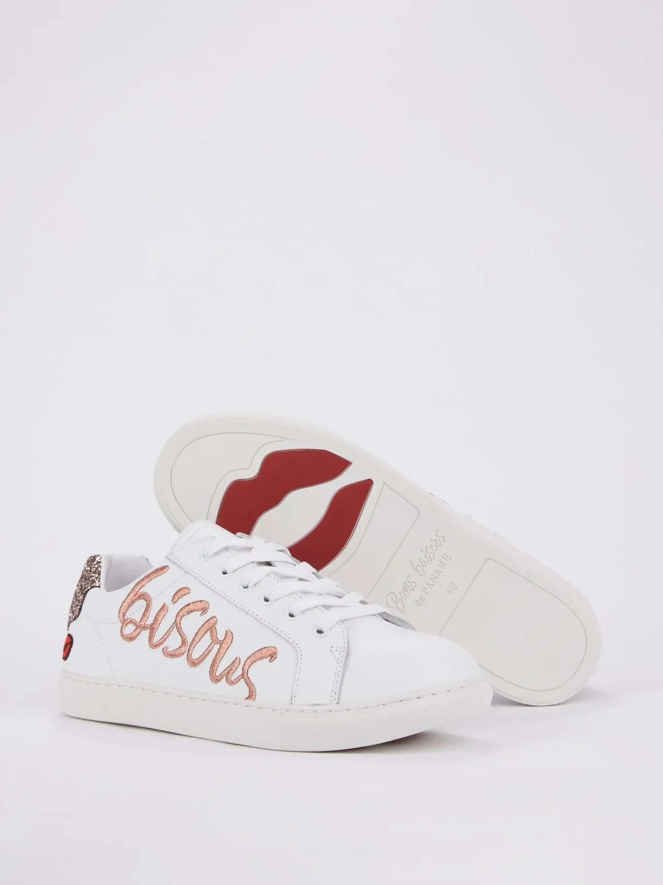 Simone Bisous Lace Up Sneakers