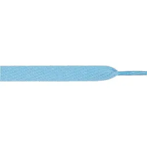 Skateboard Flat 1/2" - Light Blue (12 Pair Pack) Shoelaces