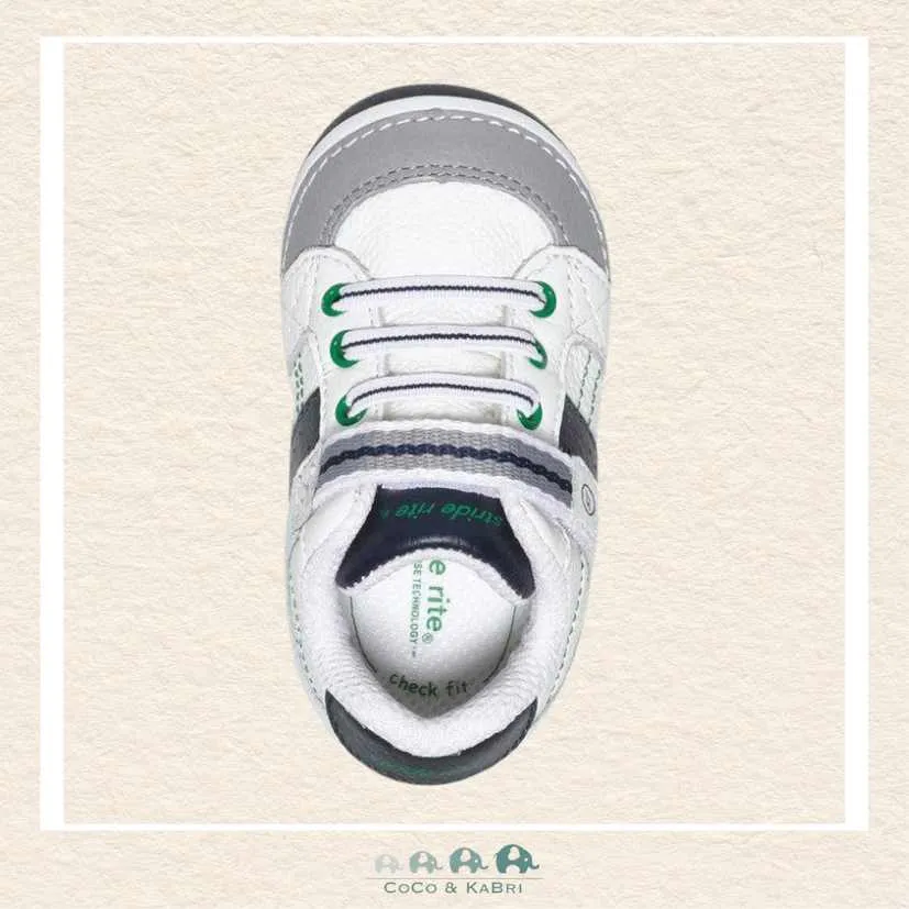 *Stride Rite "Artie" White/Navy (Z-22)