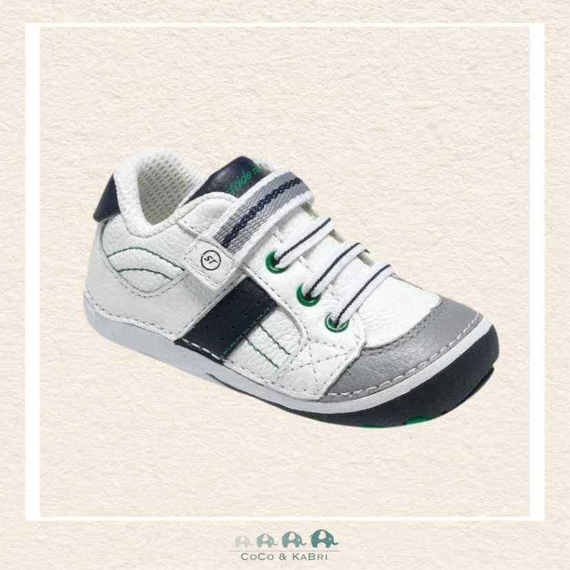 *Stride Rite "Artie" White/Navy (Z-22)
