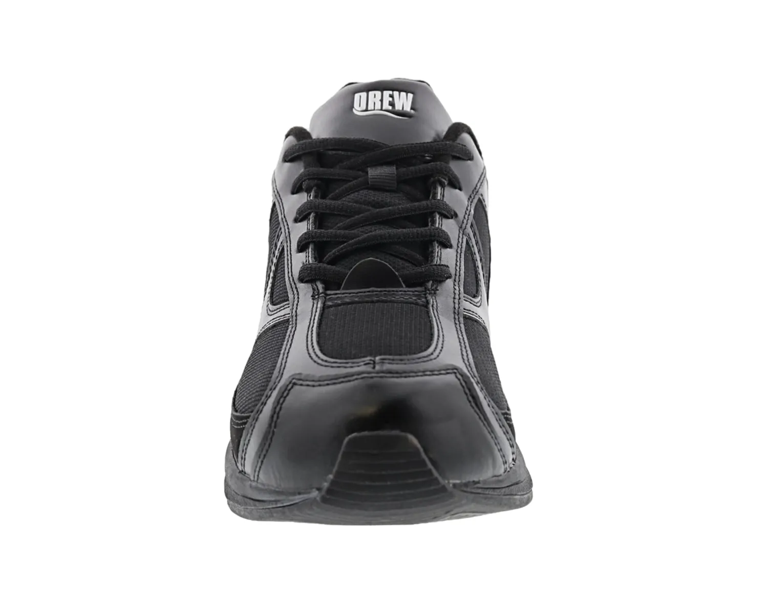 SURGE Black Leather/Black Mesh