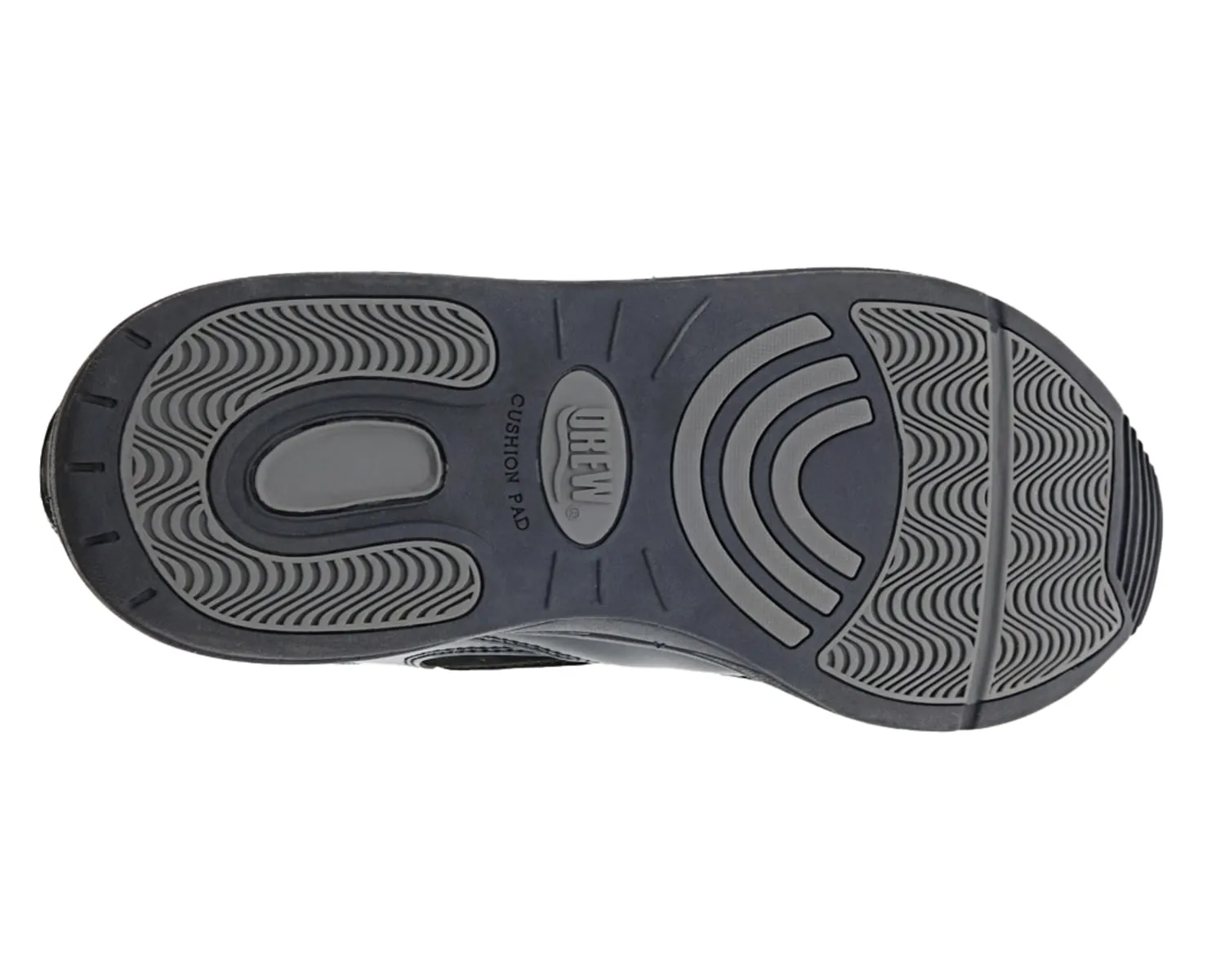 SURGE Black Leather/Black Mesh