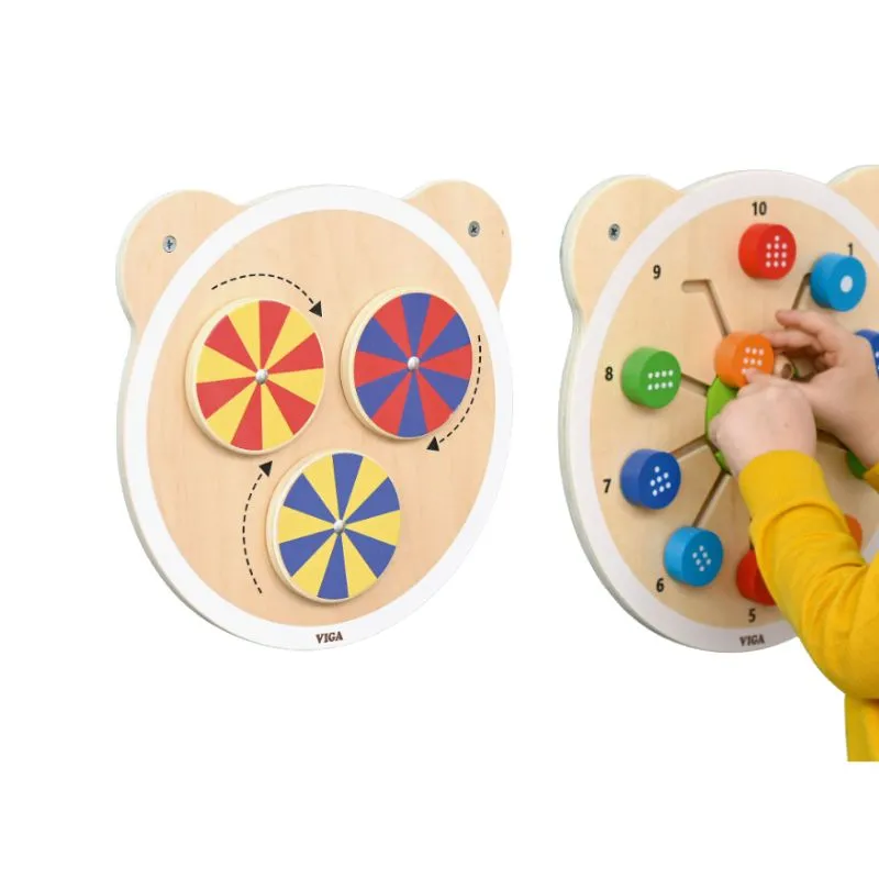 Swirling Colors Sensory Wall Activity Toy