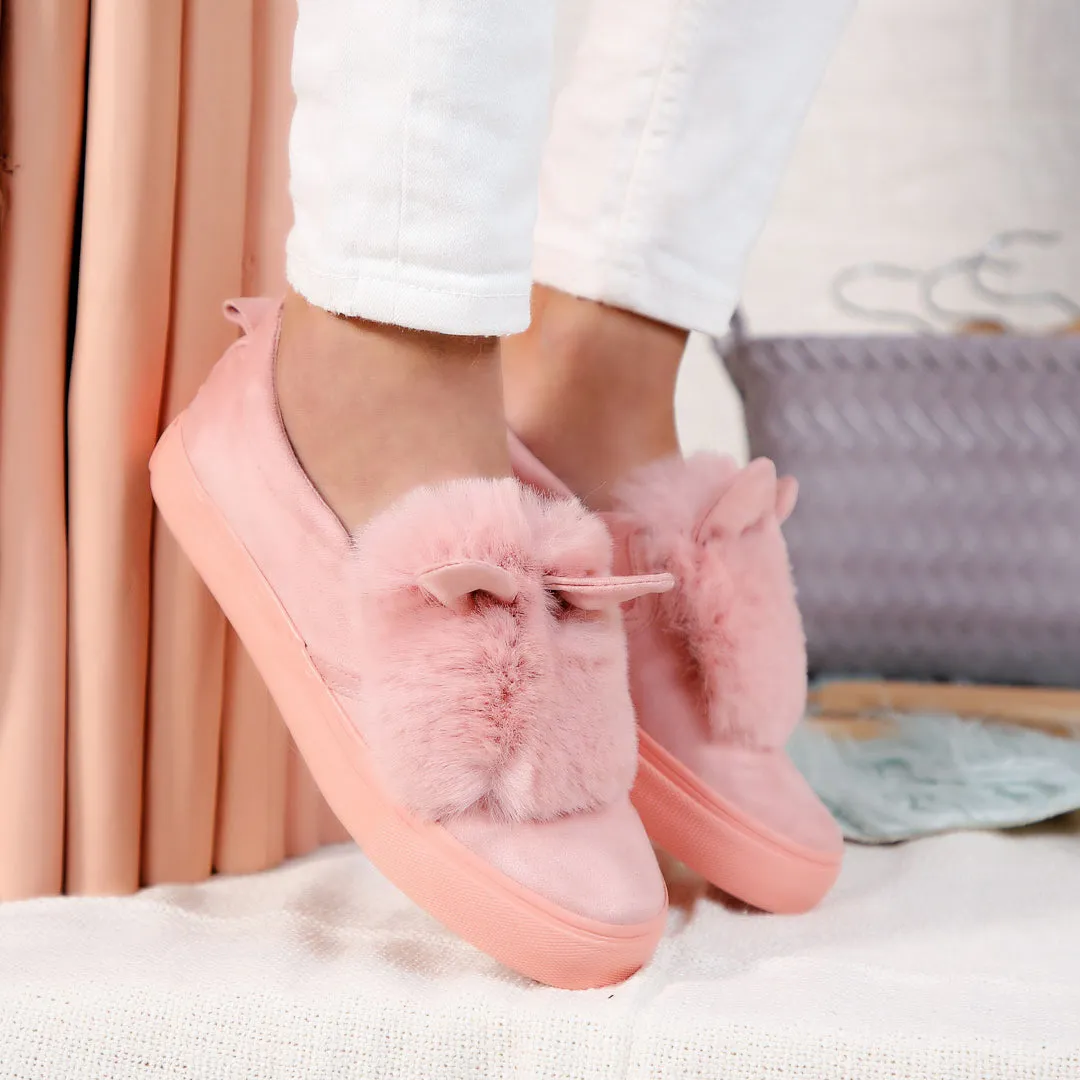 Tenisi dama casual Algiso - Pink