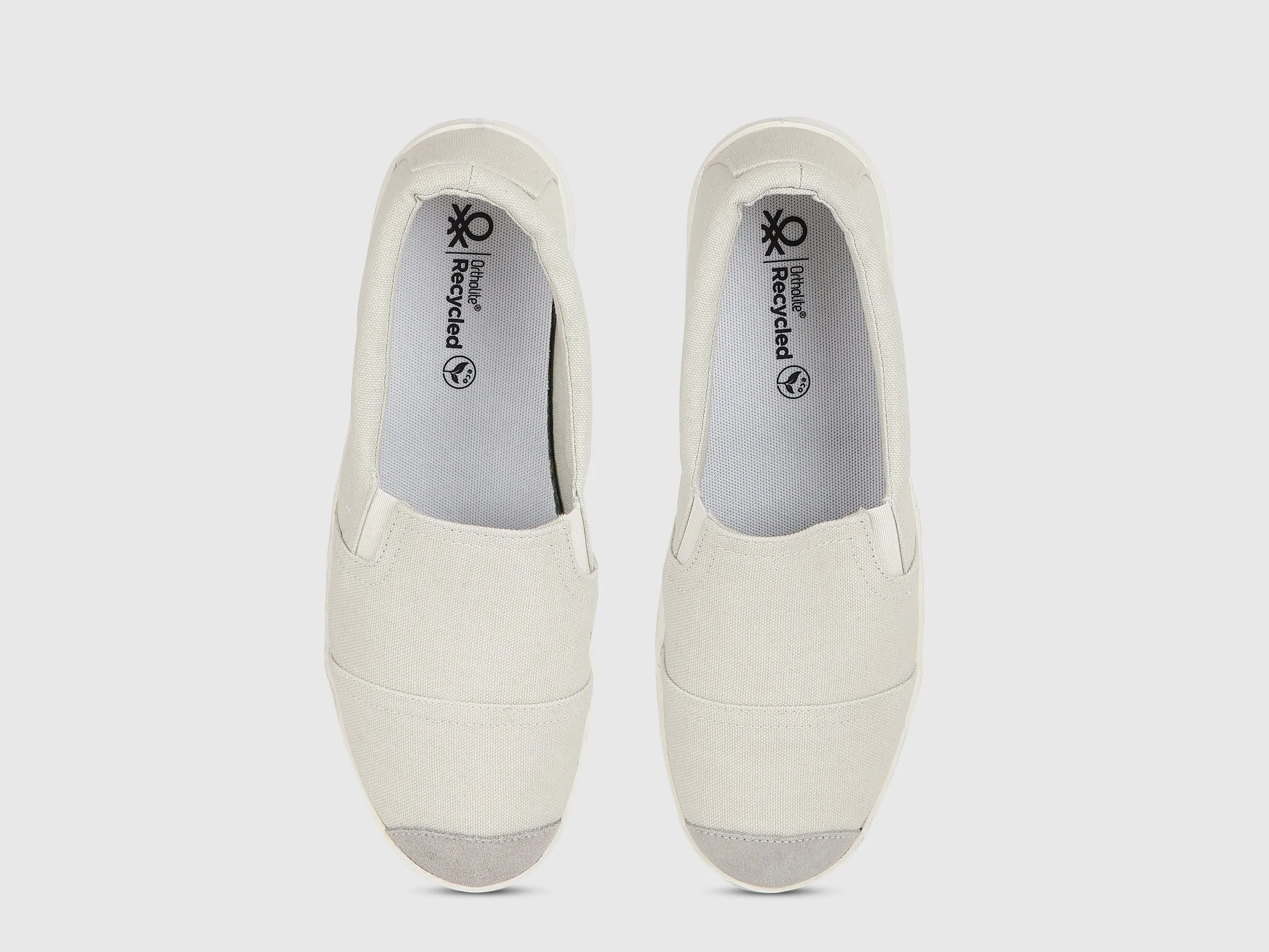 Textured Pattern Slip-On Casual Sneakers