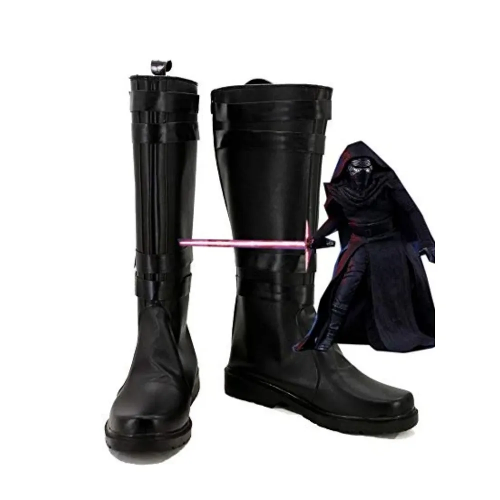 The Force Awakens Kylo Ren Cosplay Shoes